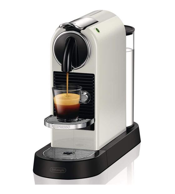 DeLonghi EN167.W CitiZ Nespresso Kapselmaschine 19 bar 1,0 l  (Weiß) f&uuml;r 155,00 Euro