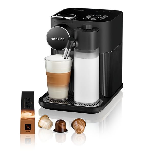DeLonghi EN640.B Gran Lattissima Nespresso Kapselmaschine 19 bar 1,0 l  (Schwarz) f&uuml;r 386,00 Euro