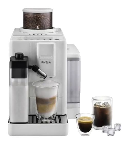 DeLonghi Rivelia Start EXAM420.55.WXL Kaffeevollautomat 15 bar 1,4 l 250 g  (Weiß) f&uuml;r 699,00 Euro