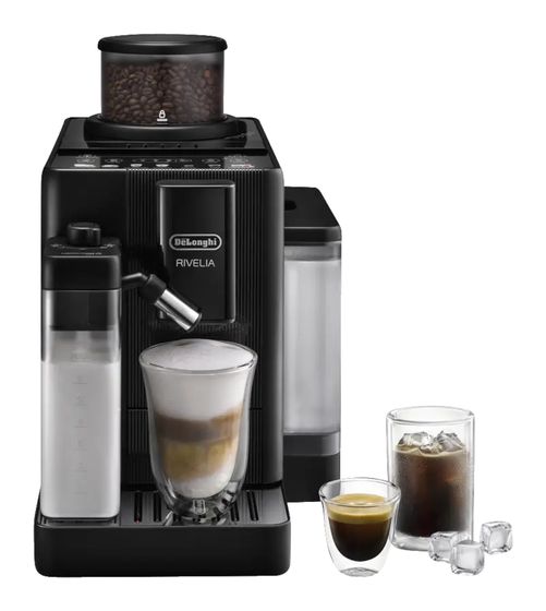 DeLonghi Rivelia Start EXAM420.55.BXL Kaffeevollautomat 15 bar 1,4 l 250 g  (Schwarz) f&uuml;r 649,00 Euro