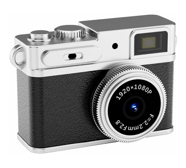 Denver DMC-1203B  Kompaktkamera  (Schwarz, Silber) f&uuml;r 14,99 Euro