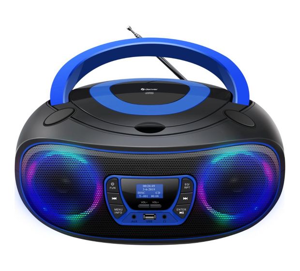 Denver TDB-212BU CD Payer DAB+, FM Radio  (Blau) f&uuml;r 49,99 Euro