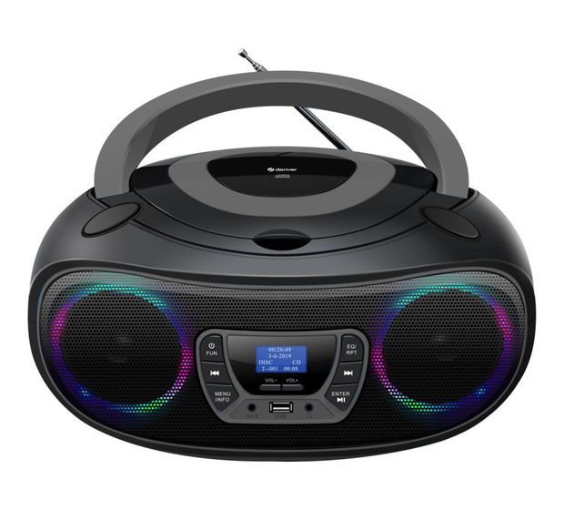 Denver TDB-212GR CD Payer DAB+, FM Radio  (Grau) f&uuml;r 51,99 Euro