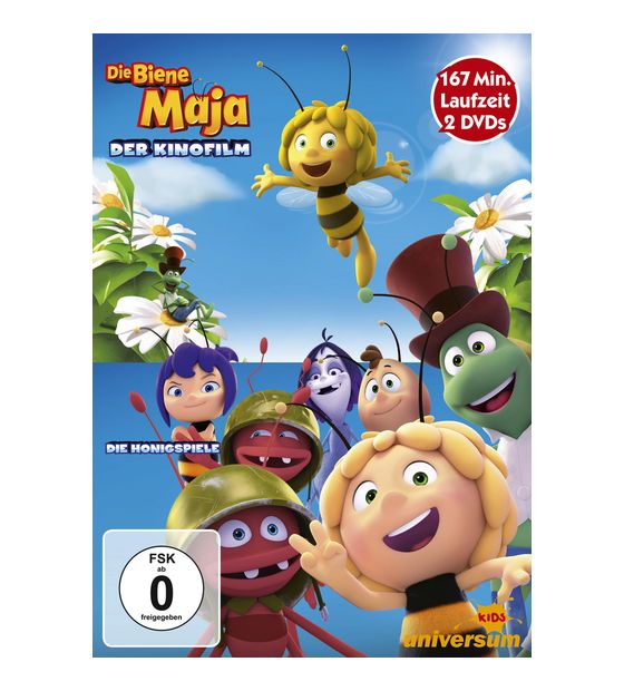 Die Biene Maja Kinofilm 1 & 2 (DVD) f&uuml;r 10,49 Euro