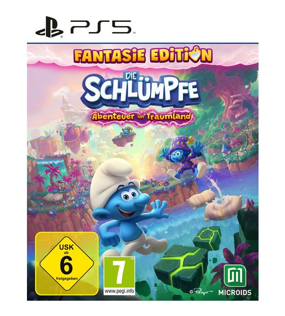 Die Schlümpfe: Abenteuer im Traumland - Fantasie Edition (PlayStation 5) f&uuml;r 34,99 Euro