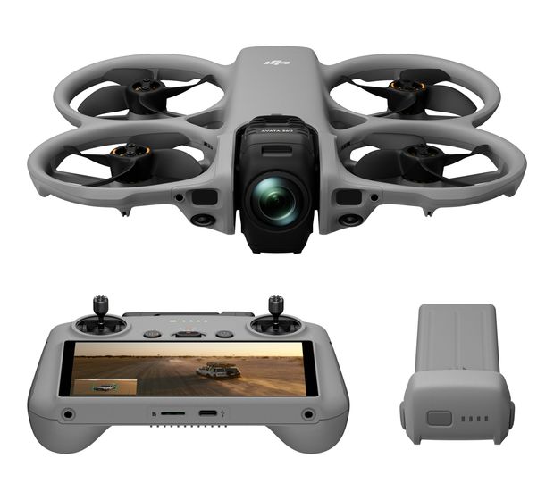 DJI Avata 360 (DJI RC 2) 15520 x 7760 Pixel Oktocopter Multicopter/Drohne Flugzeit: 23 min  (Grau) f&uuml;r 719,00 Euro