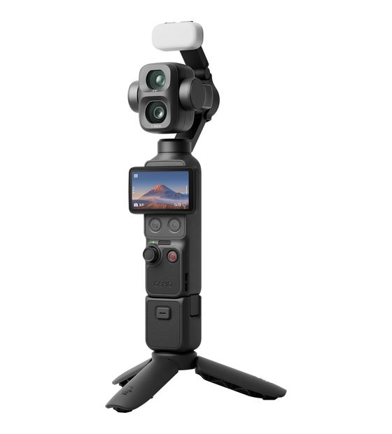 DJI Osmo Pocket 4P Vlog Combo 7680 x 4320 Pixel Aktion Kamera  (Schwarz) f&uuml;r 689,00 Euro