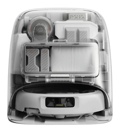 DJI Romo P Saugroboter nass/trocken 180 min Akku 25000 Pascal Leistung  (Transparent) f&uuml;r 937,00 Euro