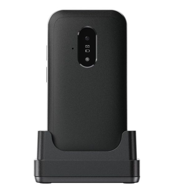 Doro Leva E22 4G Smartphone 7,11 cm (2.8 Zoll) 0,3 MP Single SIM  (Schwarz, Weiß) f&uuml;r 82,49 Euro