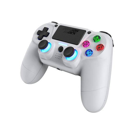 Dragonshock Mizar Analog / Digital Gamepad für PlayStation PS4  (Weiß) f&uuml;r 39,99 Euro