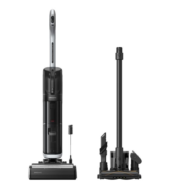 Dreame H14 Dual Naß-/Trockensauger bis 75 min Laufzeit 5000 Ah 18000 Pascal bis 0,65 l Schmutzwasser f&uuml;r 454,00 Euro