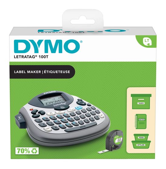Dymo LetraTag LT-100T Beschriftungsgerät f&uuml;r 39,99 Euro