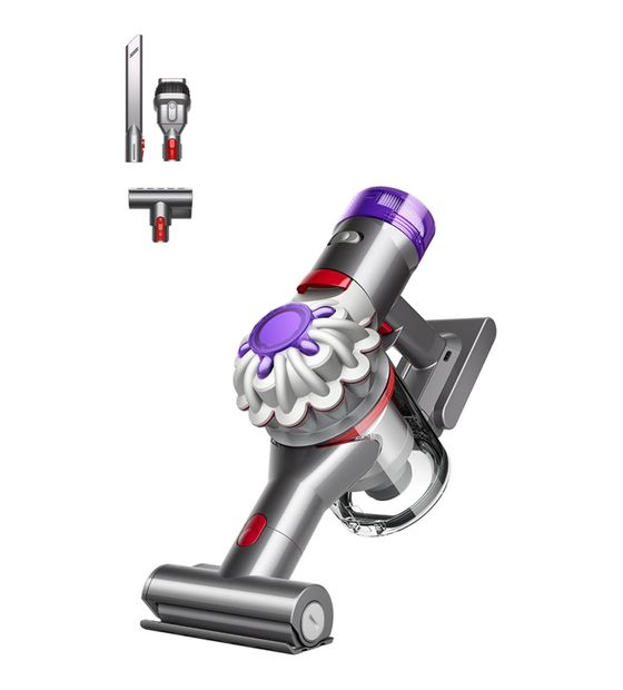 Dyson Car+Boat Handstaubsauger Beutellos bis 40 min Laufzeit  (Grau, Rot, Violett) f&uuml;r 265,99 Euro
