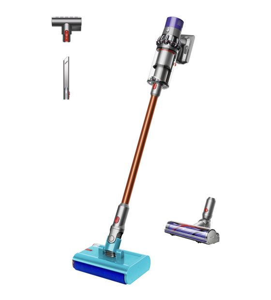 Dyson V10 Cyclone Submarine + Flex-Adapter Handstaubsauger Beutellos bis 60 min Laufzeit  (Nickel, Violett) f&uuml;r 522,00 Euro