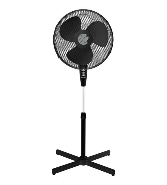 ECG FS40a Ventilator Stand neigbar 67 dB  (Schwarz, Weiß) f&uuml;r 29,99 Euro