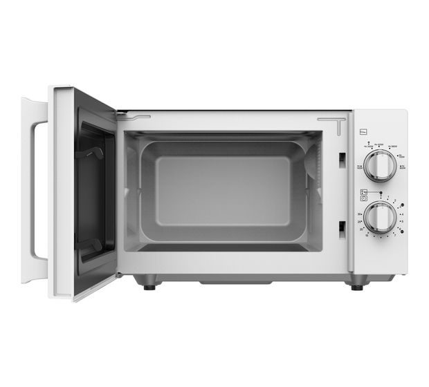 ECG MTD2083FGS Standgeräte Solo 800 W Größe: klein 6 Stufen Grill  (Silber) f&uuml;r 79,99 Euro