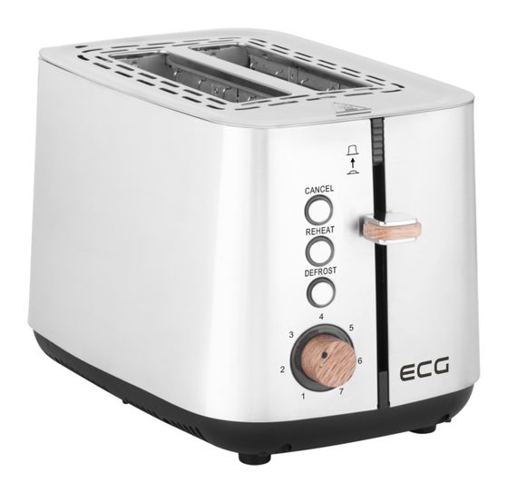 ECG ST2767 Timber Toaster 925 W 2 Scheibe(n) 7 Stufen  (Edelstahl) f&uuml;r 35,49 Euro