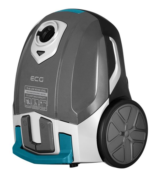 ECG VP S1050 Bodenstaubsauger Beutellos 700 W HEPA  (Türkis, Grau) f&uuml;r 68,49 Euro