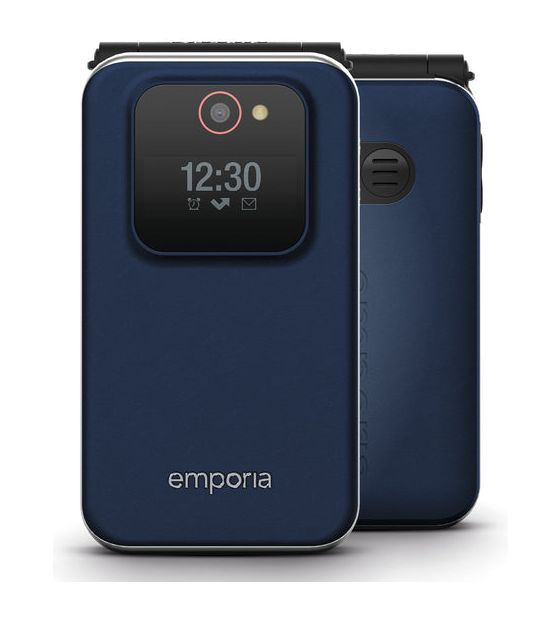 Emporia Joy V228 Seniorenhandy 4G Smartphone 7,11 cm (2.8 Zoll) 2 MP Single SIM  (Heidelbeere) f&uuml;r 96,99 Euro