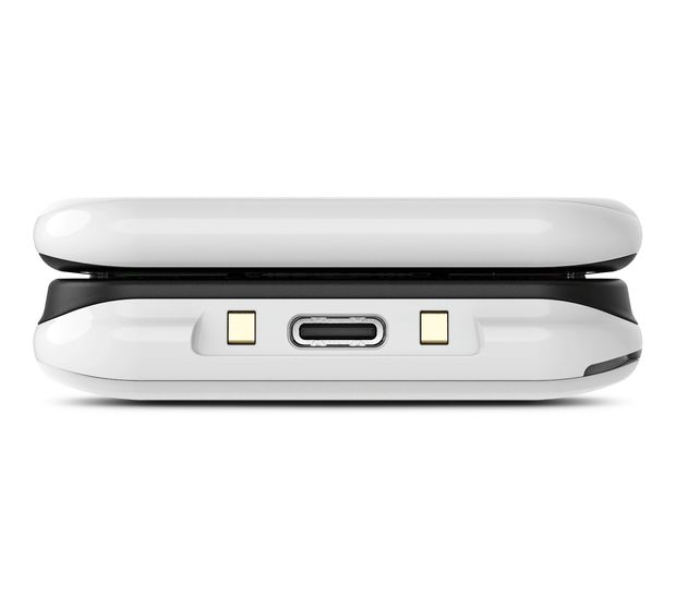 Emporia SimpliCity Glam 2G Smartphone 7,11 cm (2.8 Zoll) Single SIM  (Schwarz, Weiß) f&uuml;r 44,99 Euro