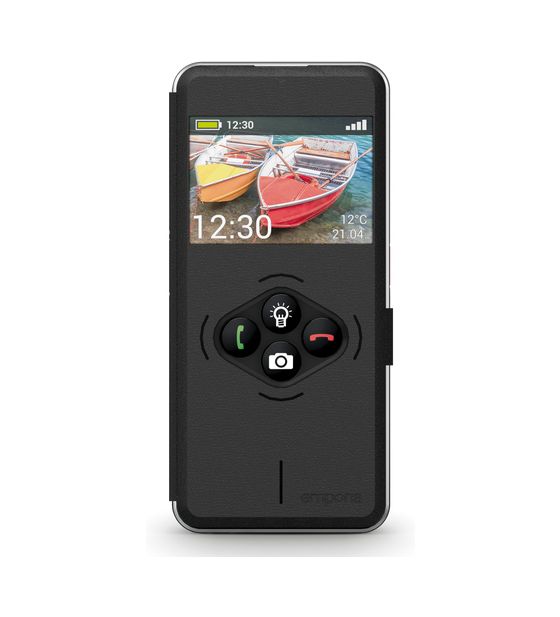 Emporia Smartcover Folio für Emporia SMART.6lite, SMART.7lite, ME.7  (Schwarz) f&uuml;r 29,99 Euro