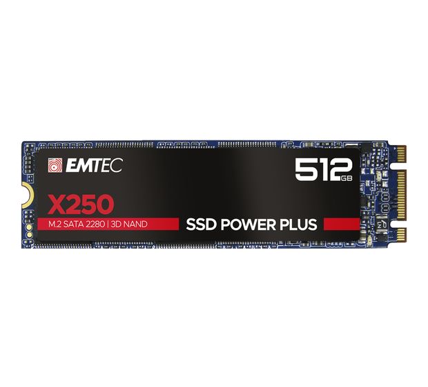 Emtec X250 Power Plus 512 GB SSD Serial ATA III M.2 f&uuml;r 183,99 Euro
