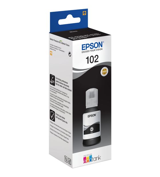 Epson 102 C13T03R140 originale Druckerpatronen Schwarz 127 ml f&uuml;r 17,49 Euro