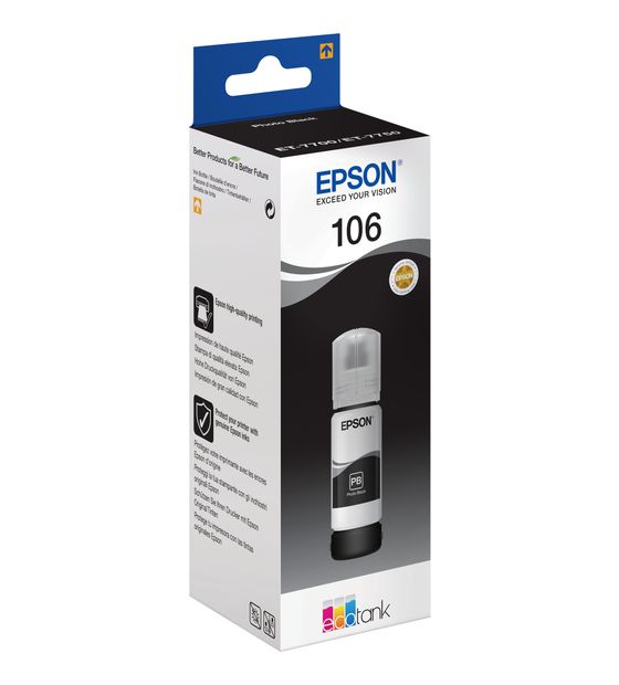 Epson 106 C13T00R140 originale Druckerpatronen Foto schwarz 70 ml f&uuml;r 14,49 Euro