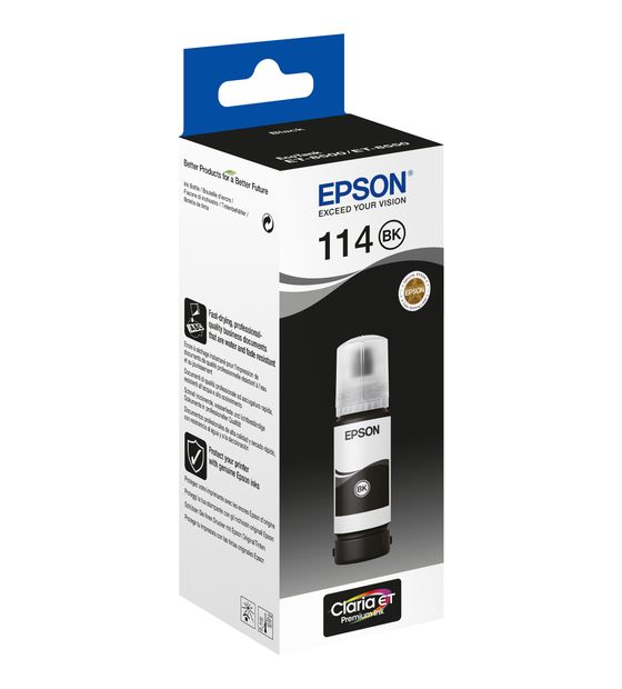 Epson 114 C13T07A140 originale Druckerpatronen Schwarz 70 ml f&uuml;r 17,99 Euro