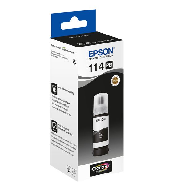 Epson 114 C13T07B140 originale Druckerpatronen Foto schwarz 70 ml f&uuml;r 17,99 Euro