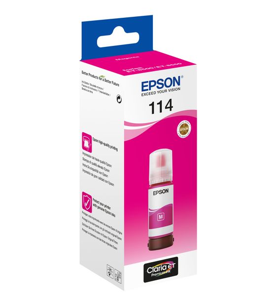 Epson 114 C13T07B340 originale Druckerpatronen Magenta 70 ml f&uuml;r 17,99 Euro
