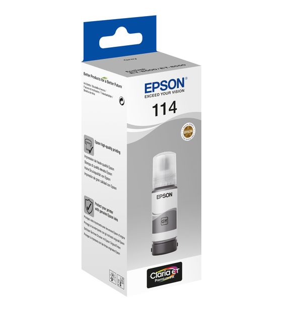 Epson 114 C13T07B540 originale Druckerpatronen Grau 70 ml f&uuml;r 17,99 Euro