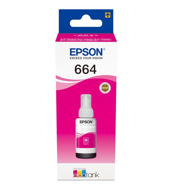 Epson 664 C13T6643 Druckerpatronen Magenta f&uuml;r 10,99 Euro