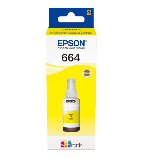 Epson 664 C13T6644 Druckerpatronen Gelb f&uuml;r 10,99 Euro
