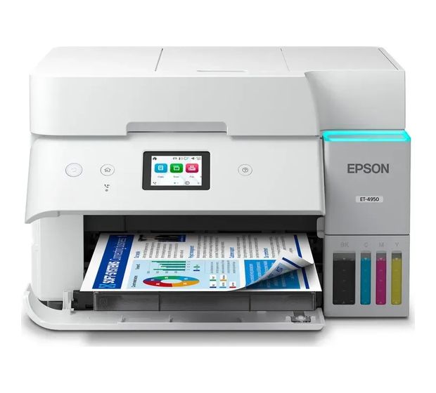 Epson EcoTank ET-2851 All in One A4 Tintenstrahl Drucker 4800 x 1200 DPI f&uuml;r 445,00 Euro