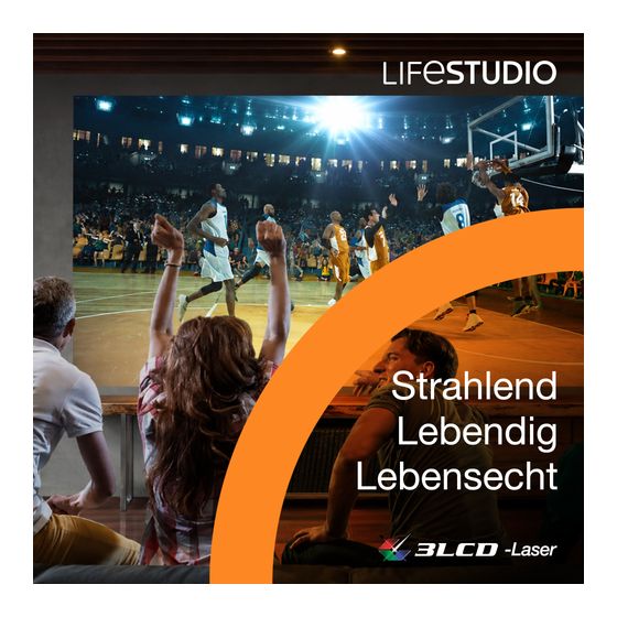 Epson EH-LS670 Lifestudio Grand UHD 4K (3840x2160) 3LCD Laser Ultra-Short-Throw-Projektor 3600 ANSI Lumen  (Weiß) f&uuml;r 1.623,00 Euro