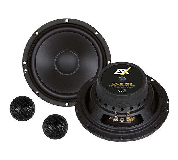 ESX DCS165 2-Wege Einbaulautsprecher 180 W f&uuml;r 132,99 Euro