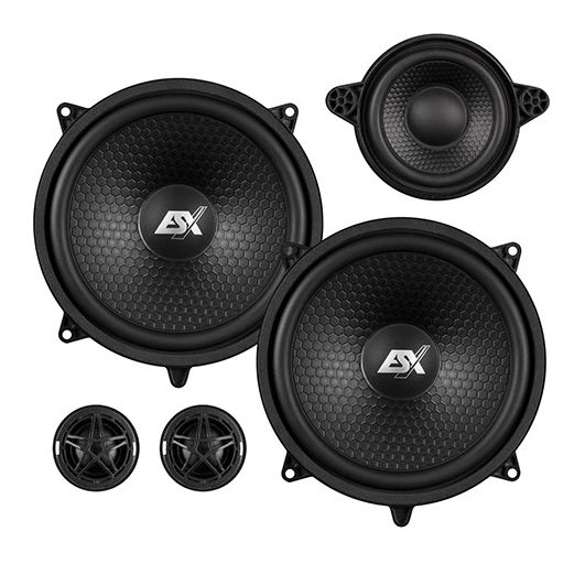ESX QXS6.3C Einbaulautsprecher 180 W f&uuml;r 298,99 Euro