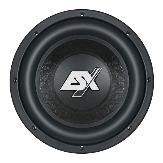 ESX SX1040 Einbaulautsprecher f&uuml;r 119,00 Euro