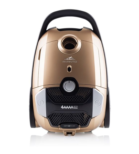 Eta Avanto Bodenstaubsauger mit Staubbeutel 800 W HEPA  (Schwarz, Gold) f&uuml;r 136,99 Euro