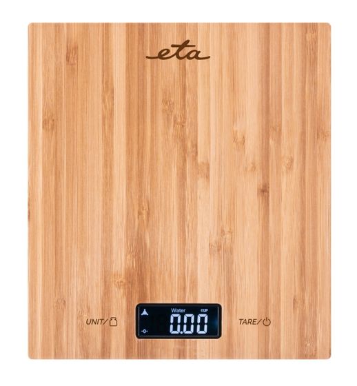 Eta Bambi Elektronische Küchenwaage bis 5 kg Genauigkeit 1 g  (Holz) f&uuml;r 19,99 Euro