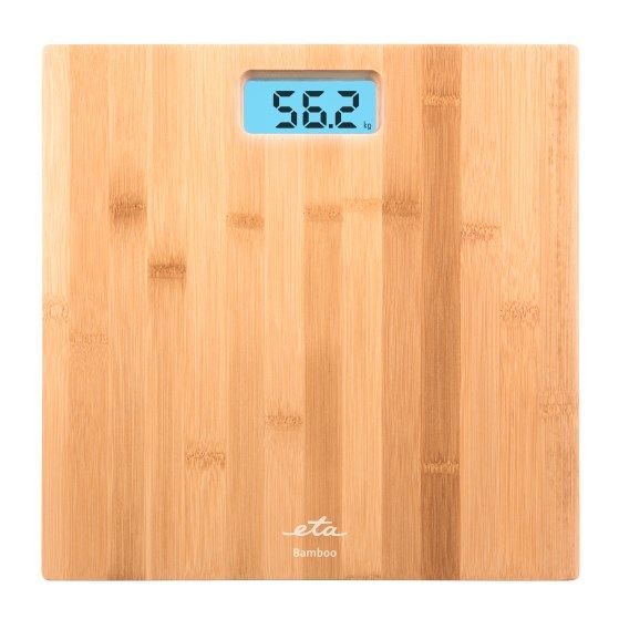 Eta Bamboo Elektronische Personenwaage bis 180 kg f&uuml;r 22,99 Euro