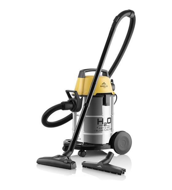 Eta Barello Bodenstaubsauger mit Staubbeutel 1400 W HEPA  (Schwarz, Gelb) f&uuml;r 139,99 Euro