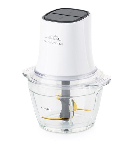 Eta Basto II Zerkleinerer 400 W 2 Klingen 1 l Glas Behälter  (Weiß) f&uuml;r 45,99 Euro