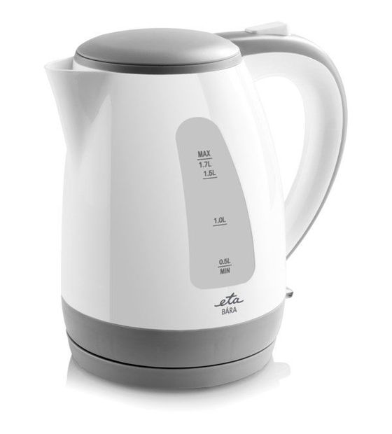 Eta Bára 1,7 l Wasserkocher 2200 W  (Grau, Weiß) f&uuml;r 22,99 Euro
