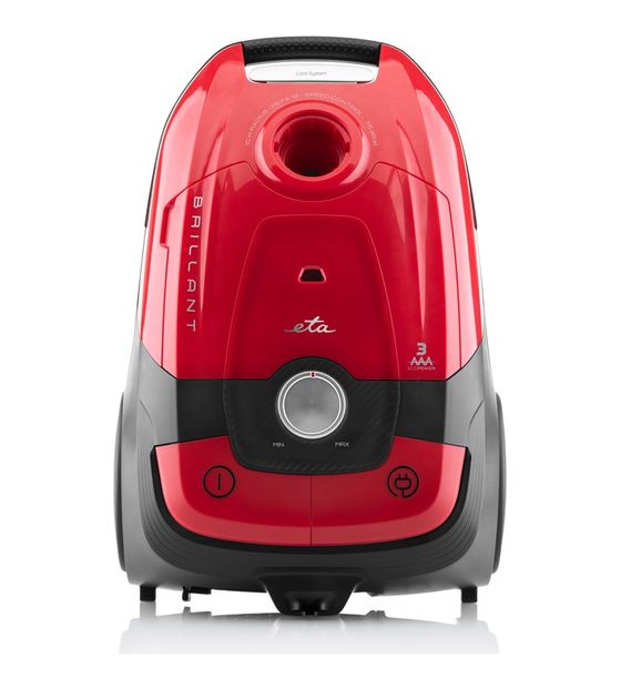 Eta Brillan Bodenstaubsauger mit Staubbeutel 700 W  (Schwarz, Rot) f&uuml;r 99,99 Euro