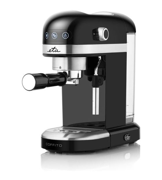 Eta Coffito Siebträger Kaffeemaschine 20 bar 1465 W  (Schwarz) f&uuml;r 164,99 Euro