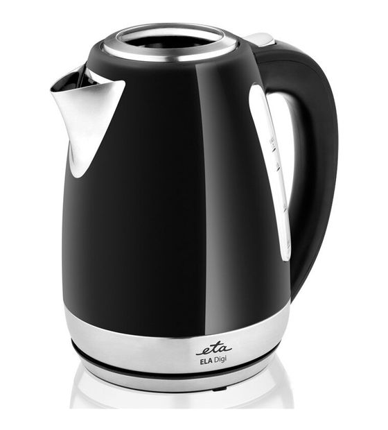 Eta Digi 1,7 l Wasserkocher 2200 W  (Schwarz) f&uuml;r 39,99 Euro