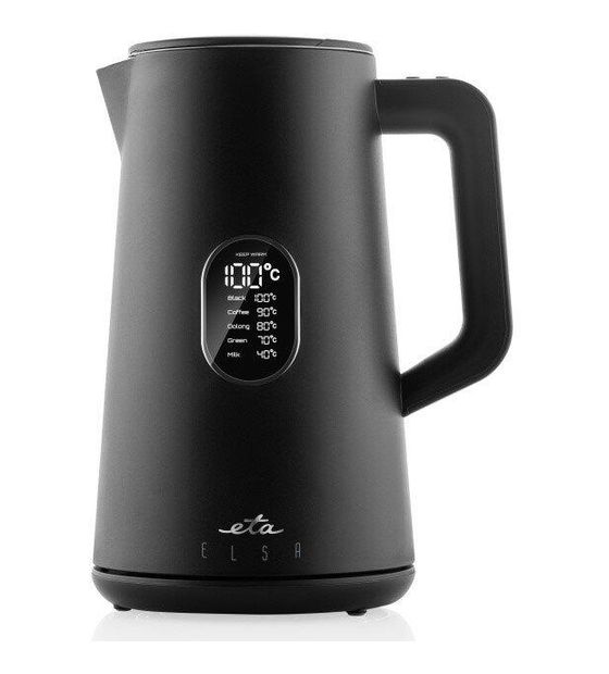 Eta Elsa 1,5 l Wasserkocher 1800 W  (Schwarz) f&uuml;r 59,99 Euro