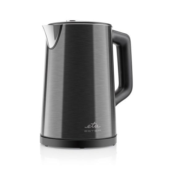 Eta Ester 1,5 l Wasserkocher 2200 W  (Schwarz) f&uuml;r 50,49 Euro